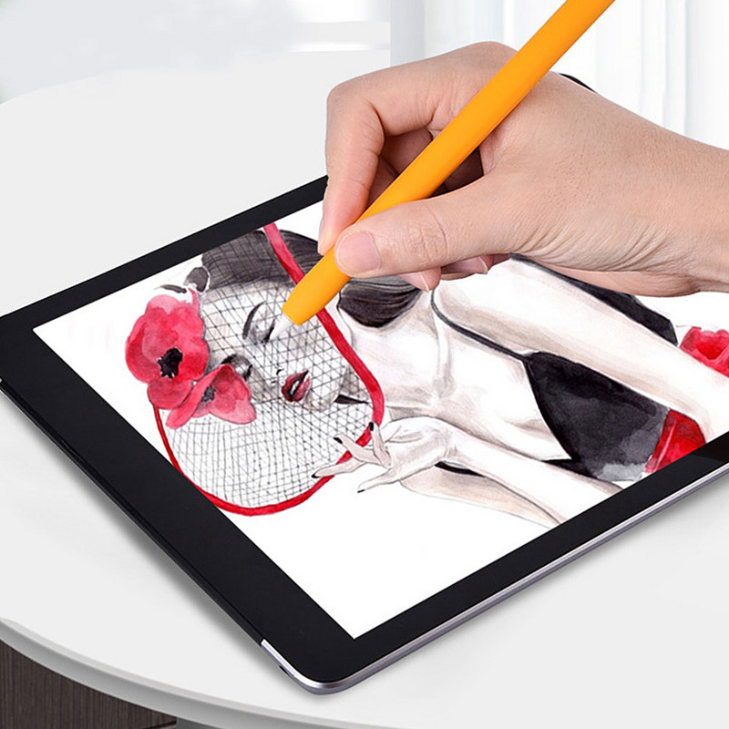 Candy Color puha tok Apple iPad Pencil 2 Gen szilikon borításhoz Apple Pencil 2 sapkához, érintőtoll érintőceruza védőburkolat