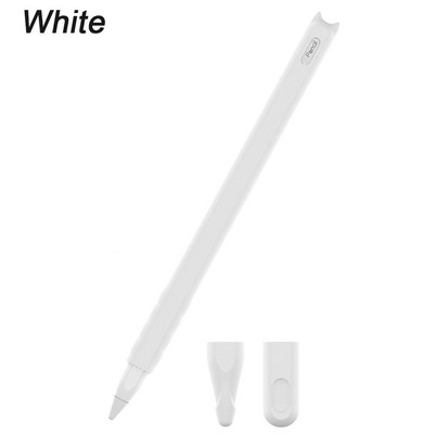 Moale rezistentă la praf, anti-alunecare, culoare caramelă, husă, husă din silicon, mânecă, piele de protecție pentru Apple Pencil 2 iPad Pro