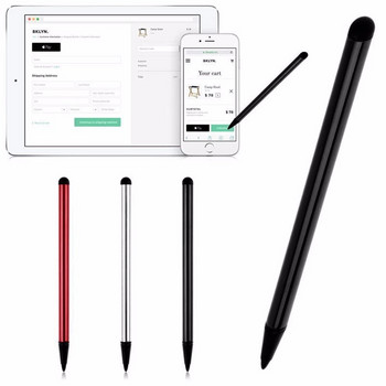 Χωρητική αντίσταση στυλό σχεδίασης και γραφής 2 σε 1 οθόνη αφής, κατάλληλη για tablet PC iPad Κινητό τηλέφωνο PC Χωρητικό στυλό