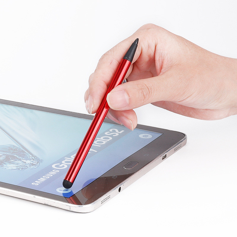 2 az 1-ben érintőképernyős Stylus kapacitív rezisztív rajz- és írótoll Tablet PC-hez, IPad Mobiltelefon PC-kapacitív tollhoz