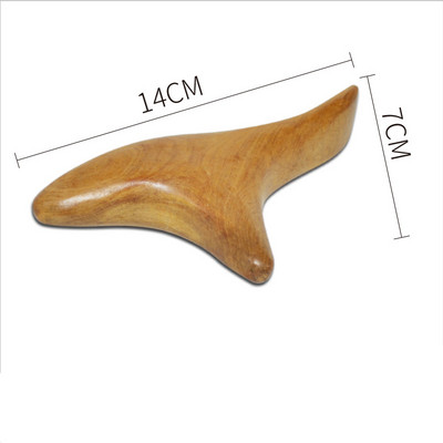 Lõhnav puidust kehamassaaži tööriist jalgade refleksoloogia nõelravi Tai masseerija rullteraapia meridiaanid lümfiravi