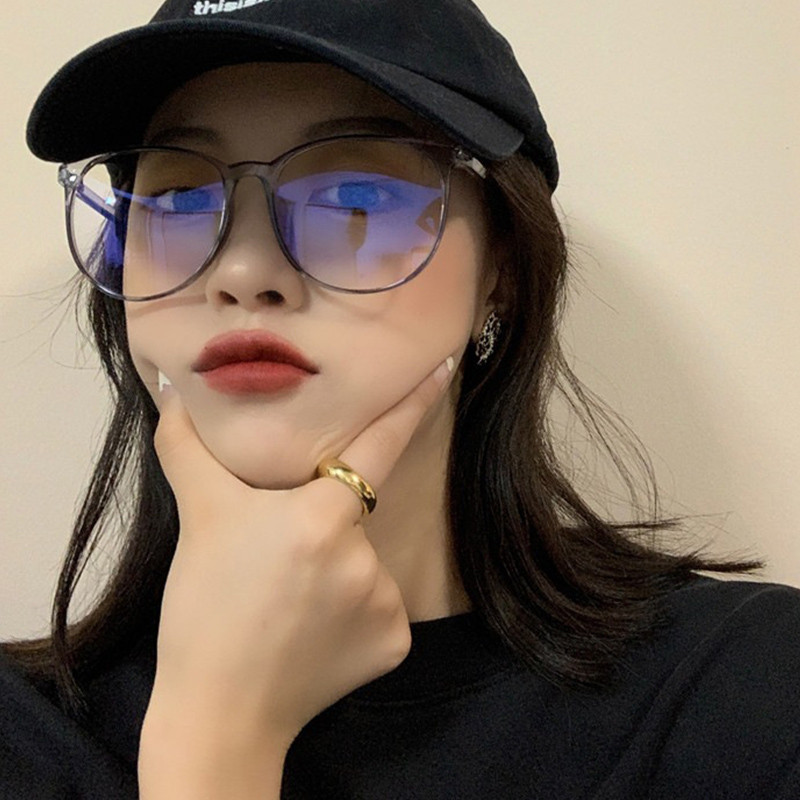 Moodsad sinised heledad prillid naiste prillid, selged, tavalised arvutimänguprillid, mugavad antisinised meesteprillid