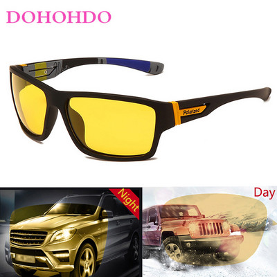 Νέα κλασικά αντιθαμβωτικά γυαλιά νυχτερινής όρασης ανδρικά γυναικεία γυαλιά ηλίου πολωμένου κίτρινου φακού γυαλιά ηλίου γυαλιά νυχτερινής οδήγησης UV400 Oculos Hombre
