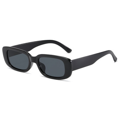 ZUEE Retro mazas taisnstūra saulesbrilles sievietēm vintage zīmola dizainers kvadrātveida saulesbriļļu žalūzijas sievietēm UV400 Vienkāršs dizains