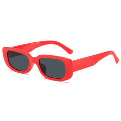 ZUEE Retro mazas taisnstūra saulesbrilles sievietēm vintage zīmola dizainers kvadrātveida saulesbriļļu žalūzijas sievietēm UV400 Vienkāršs dizains
