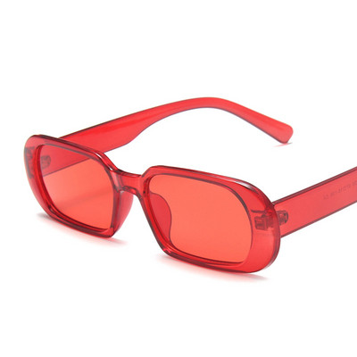 ZUEE Retro mazas taisnstūra saulesbrilles sievietēm vintage zīmola dizainers kvadrātveida saulesbriļļu žalūzijas sievietēm UV400 Vienkāršs dizains