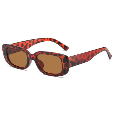 ZUEE Retro mazas taisnstūra saulesbrilles sievietēm vintage zīmola dizainers kvadrātveida saulesbriļļu žalūzijas sievietēm UV400 Vienkāršs dizains