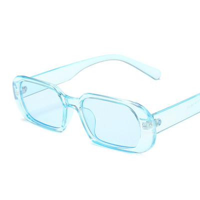 ZUEE Retro mazas taisnstūra saulesbrilles sievietēm vintage zīmola dizainers kvadrātveida saulesbriļļu žalūzijas sievietēm UV400 Vienkāršs dizains