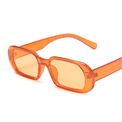 ZUEE Retro mazas taisnstūra saulesbrilles sievietēm vintage zīmola dizainers kvadrātveida saulesbriļļu žalūzijas sievietēm UV400 Vienkāršs dizains
