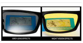 HOOLDW Γυαλιά Νυχτερινής Όρασης Ανδρικά Γυναικεία Γυαλιά ηλίου Polarized Κίτρινος Φακός Αντιθαμβωτικό Γυαλιά Νυχτερινής Οδήγησης Γυαλιά ηλίου UV400 Γυαλιά ηλίου