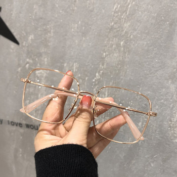 Luxury Anti Blue Light Γυαλιά Ανδρικά Γυναικεία Diamond Studded Υπερμεγέθη τετράγωνα γυαλιά Γυαλιά υπολογιστή Γυαλιά για γυαλιά υπολογιστή Glitter Σκελετός