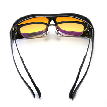 2023 Слънчеви очила за нощно виждане Автомобилни очила за нощно шофиране Шофьорски очила Унисекс Слънчеви очила UV защита Слънчеви очила Очила подарък
