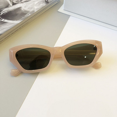 Ochelari de soare cu cadru complet Ochelari de soare la modă pentru femei Ochelari de soare cu ochi de pisică Ochelari de soare cu design retro de inginerie Ochelari de soare de protecție Uv400