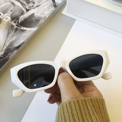Ochelari de soare cu cadru complet Ochelari de soare la modă pentru femei Ochelari de soare cu ochi de pisică Ochelari de soare cu design retro de inginerie Ochelari de soare de protecție Uv400
