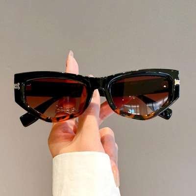 Ochelari de soare cu cadru complet Ochelari de soare la modă pentru femei Ochelari de soare cu ochi de pisică Ochelari de soare cu design retro de inginerie Ochelari de soare de protecție Uv400