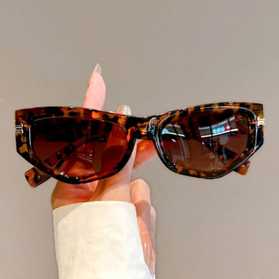 Ochelari de soare cu cadru complet Ochelari de soare la modă pentru femei Ochelari de soare cu ochi de pisică Ochelari de soare cu design retro de inginerie Ochelari de soare de protecție Uv400