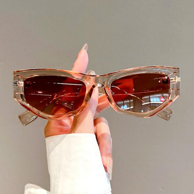 Ochelari de soare cu cadru complet Ochelari de soare la modă pentru femei Ochelari de soare cu ochi de pisică Ochelari de soare cu design retro de inginerie Ochelari de soare de protecție Uv400