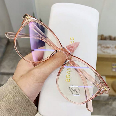 ZUEE Γυναικεία Ανδρικά Αντι Μπλε Φως Διάφανα Γυαλιά Υπολογιστή Σκελετός Στρογγυλά Γυαλιά Αποκλεισμού Γυαλιά Οπτικά Γυαλιά Οράσεως