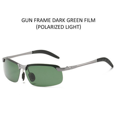 Fotochrominiai akiniai nuo saulės Vyriška moteris Poliarizuotas vairavimas Chameleonas Stiklai Keičianti Spalva Akiniai nuo saulės Dieniniai Naktinis Matymas Vairuotojo akiniai