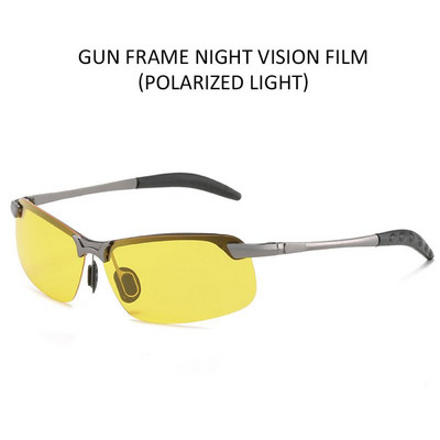 Fotochrominiai akiniai nuo saulės Vyriška moteris Poliarizuotas vairavimas Chameleonas Stiklai Keičianti Spalva Akiniai nuo saulės Dieniniai Naktinis Matymas Vairuotojo akiniai