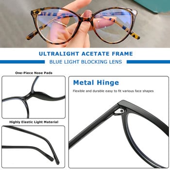 Γυναικεία γυαλιά CRIXALIS Blue Light 2021 Flexible Optical Συνταγογραφούμενα Γυαλιά Γυναικεία γυαλιά υπολογιστή Γυναικεία γυαλιά UV400