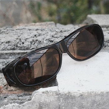 Γυαλιά ηλίου νυχτερινής οδήγησης που εφαρμόζουν πάνω από συνταγογραφούμενα γυαλιά ανδρικά γυαλιά πόλωσης για υπαίθρια οδήγηση Γυαλιά ηλίου ψαρέματος για εφαρμογή πάνω από γυαλιά μυωπίας
