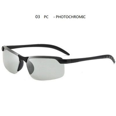 Ochelari de soare fotocromatici Ochelari de soare polarizați pentru șofat Cameleon Ochelari de soare cu schimbare de culoare pentru bărbați Ochelari de soare pentru viziune de zi și noapte