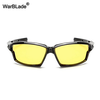 Ανδρικά γυαλιά ηλίου νυχτερινής όρασης Κίτρινο φακό αντιθαμβωτικά γυαλιά οδήγησης πολωμένα γυαλιά ηλίου UV400 Προστασία για γυαλιά οδηγού