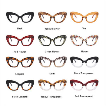 2022 Νέα μόδα Vintage Anti Blue Light Γυναικεία γυαλιά ματιών Cat Retro Σχεδιαστής σκελετός γυαλιών γυαλιών Ladies Ins Trending Clear Computer