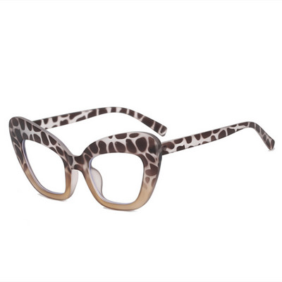 2022 New Fashion Vintage Anti lumină albastră Cat Eye Women Glasse Retro Designer Ochelari de vedere Doamne Ins Trending Clear Computer