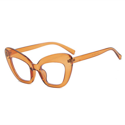2022 New Fashion Vintage Anti lumină albastră Cat Eye Women Glasse Retro Designer Ochelari de vedere Doamne Ins Trending Clear Computer