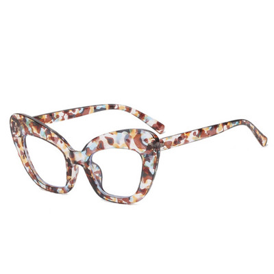 2022 New Fashion Vintage Anti lumină albastră Cat Eye Women Glasse Retro Designer Ochelari de vedere Doamne Ins Trending Clear Computer