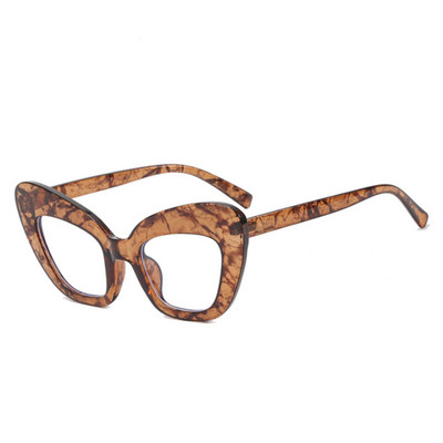 2022 New Fashion Vintage Anti lumină albastră Cat Eye Women Glasse Retro Designer Ochelari de vedere Doamne Ins Trending Clear Computer