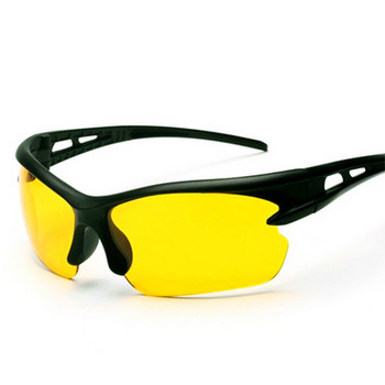 Очила за нощно виждане за шофиране Защитни съоръжения Очила Жълти лещи Слънчеви очила с ултра лека рамка Противоотблясъци Очила за колоездене