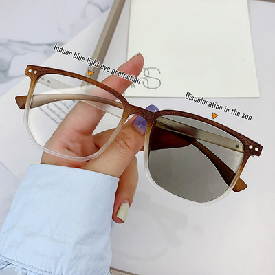 Ochelari fotocromatici de modă Ochelari anti albastru Ochelari de protecție pentru ochi Ochelari de computer Ochelari cu gradient Femei Bărbați Ochelari Ochelari