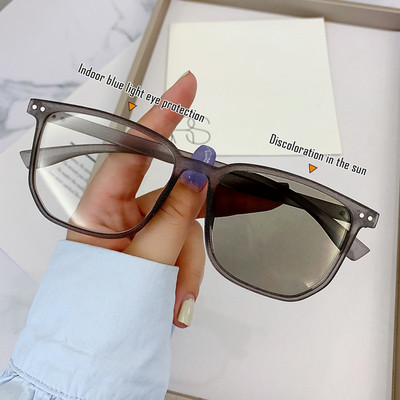 Ochelari fotocromatici de modă Ochelari anti albastru Ochelari de protecție pentru ochi Ochelari de computer Ochelari cu gradient Femei Bărbați Ochelari Ochelari