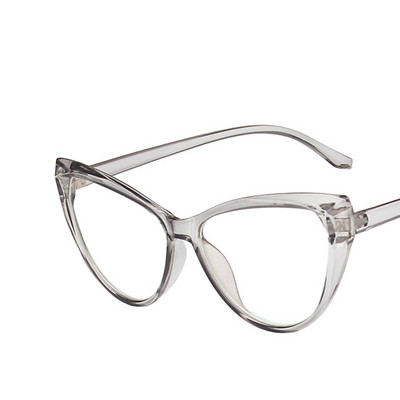 Ochelari anti-lumină albastră Ochi de pisică Filtru de blocare Ochelari de computer Bărbați Femei Ochelari de vedere cu ramă super ușoară Ochelari de vedere roz clari