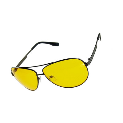 Hot Yellow Aviation Sunglasses Women Day Night Vision Glasses Driving Car Brand Male Goggles Sunglasses Night Light Glasses