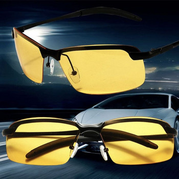 Мъжки поляризирани слънчеви очила за шофиране Очила за нощно виждане Намаляват отблясъците