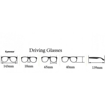 Мъжки поляризирани слънчеви очила за шофиране Очила за нощно виждане Намаляват отблясъците