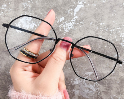 Ochelari la modă pentru birou, ochi de pisică, anti lumină albastră, supradimensionați, computer, femei, albastru, blocare, jocuri, ochelari de vedere, cadru din aliaj