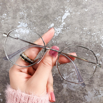 Ochelari la modă pentru birou, ochi de pisică, anti lumină albastră, supradimensionați, computer, femei, albastru, blocare, jocuri, ochelari de vedere, cadru din aliaj