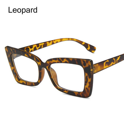Ochelari de modă anti-lumină albastră, unisex, supradimensionați, pătrați, ochelari optici, protecție UV, ochelari de protecție antireflexi pentru computer
