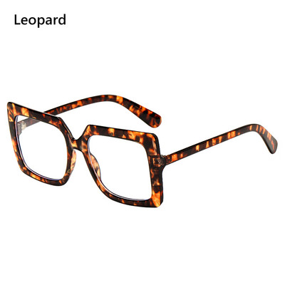Ochelari de modă anti-lumină albastră, unisex, supradimensionați, pătrați, ochelari optici, protecție UV, ochelari de protecție antireflexi pentru computer