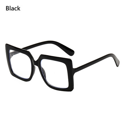 Ochelari de modă anti-lumină albastră, unisex, supradimensionați, pătrați, ochelari optici, protecție UV, ochelari de protecție antireflexi pentru computer
