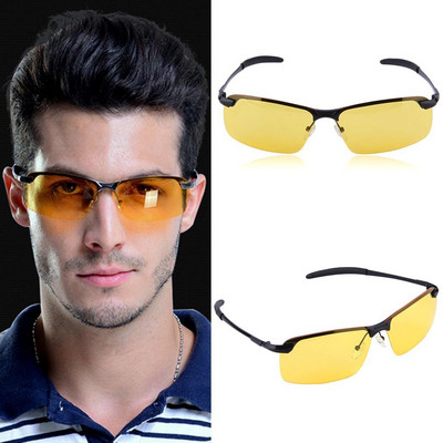 Унисекс Поляризирани очила за нощно виждане от висок клас Очила за шофиране Аксесоари против издухване Очила за нощно виждане Леки