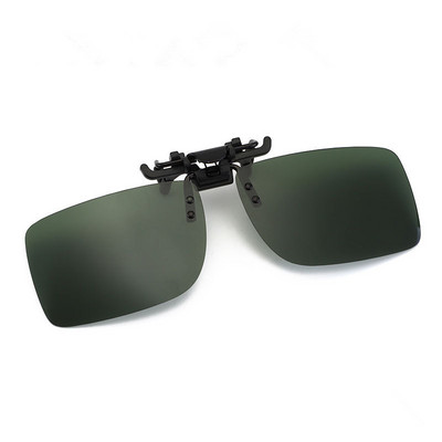 Ochelari de soare cu clip polarizat Ochelari pentru miopie Clip șofer Pescuit Viziune nocturnă miopie Clip-on Ochelari de umbrire pentru soare Ochelari de vedere Uv400