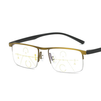 1PC Прогресивни очила за четене Мъже Жени Мултифокални бифокални анти синя светлина Увеличаващи очила за пресбиопия +1,0~+4,0