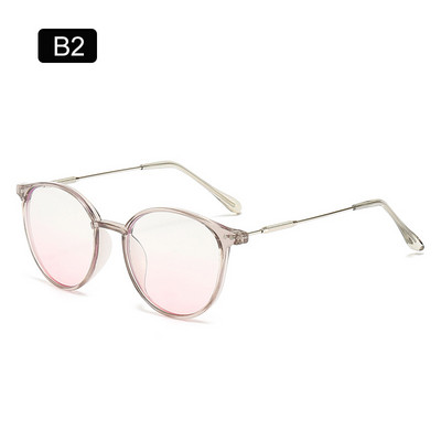 Ochelari ZUEE noi anti-lumină albastră, care blochează lumina albastră, femei, bărbați, computer, supradimensionați, rotunzi, clari, miop
