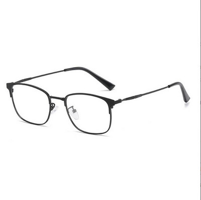 Ochelari pătrați fotocromatici gri și anti-raze albastre, ochelari de soare pentru femei Ochelari de vedere cu blocare a razelor albastre pentru bărbați pentru computer A9016
